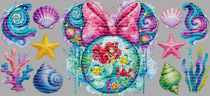 16oz Disney style-D-3415